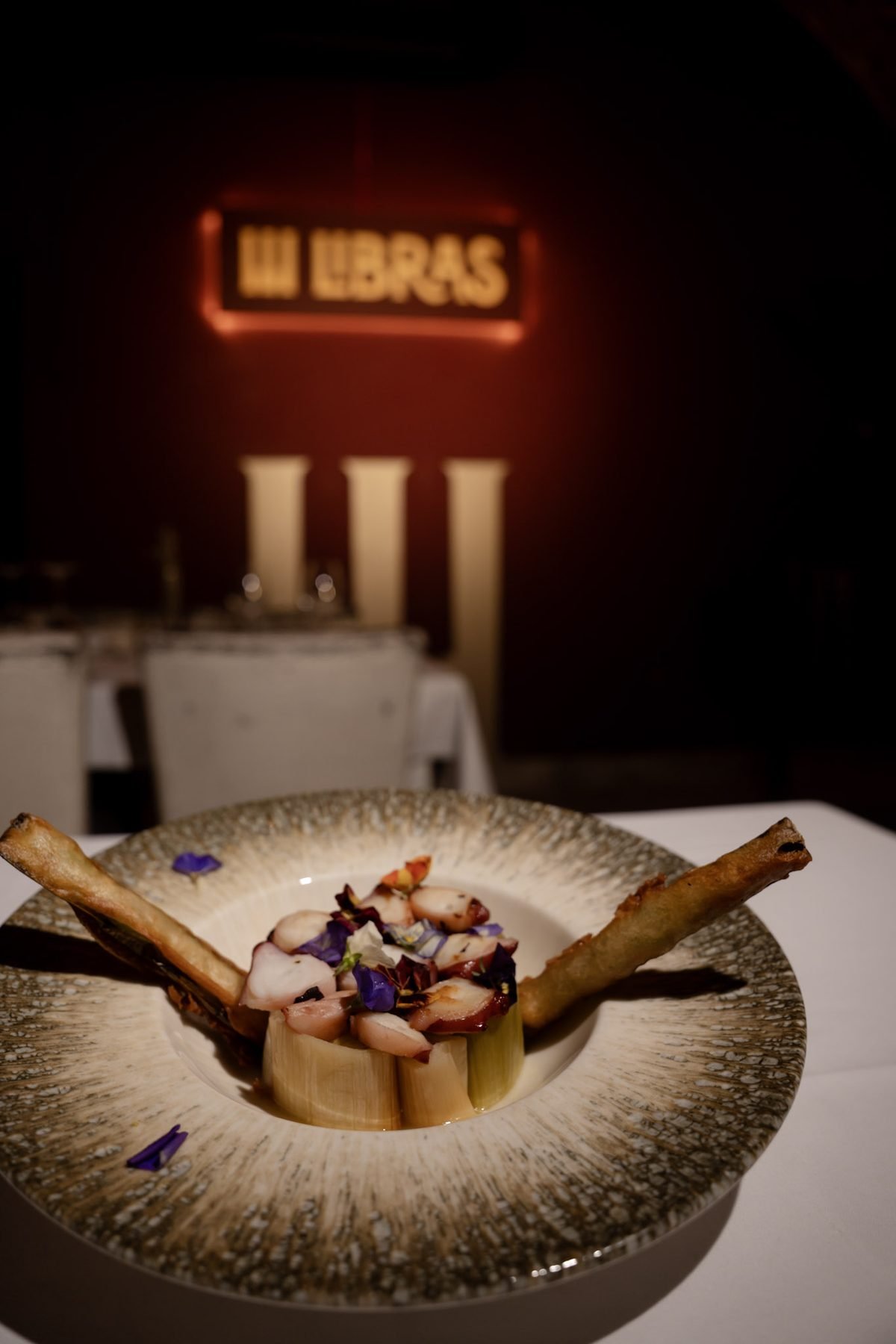Plato a la parrilla de Tres Libras